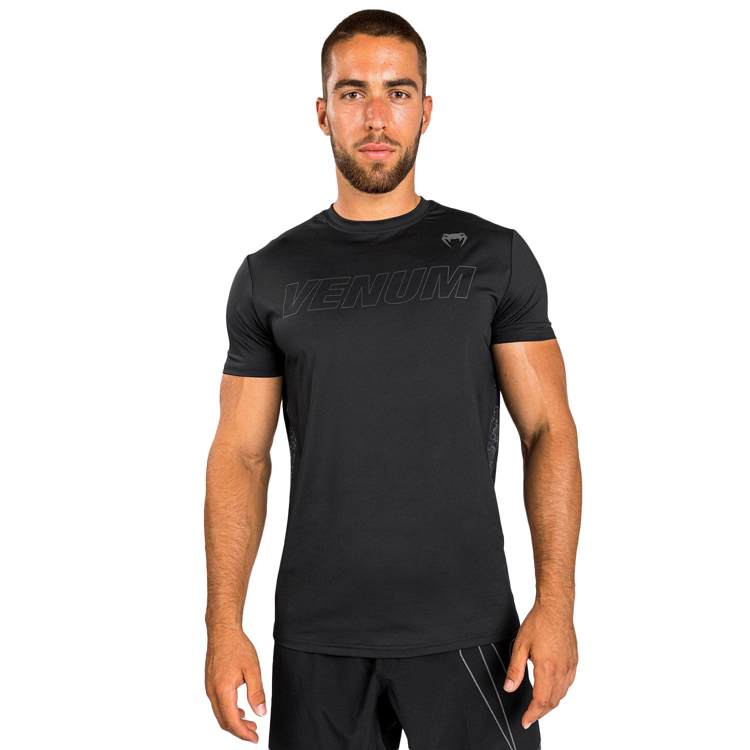 VENUM Dry Tech T-Shirt, Classic Evo, schwarz-schwarz