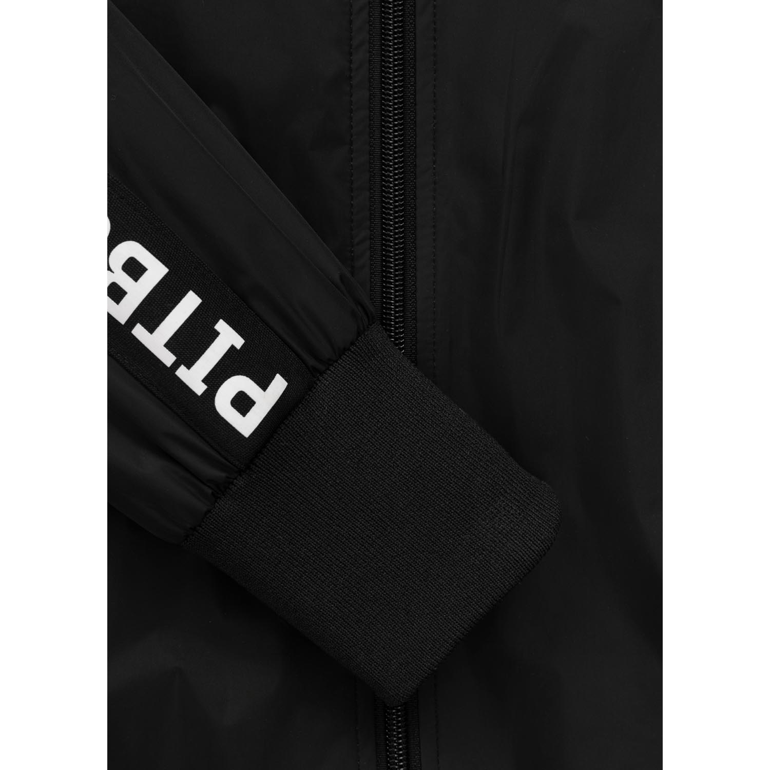 Pit Bull West Coast Transitional Jacket, Athletics Tape Logo, black, XXXL