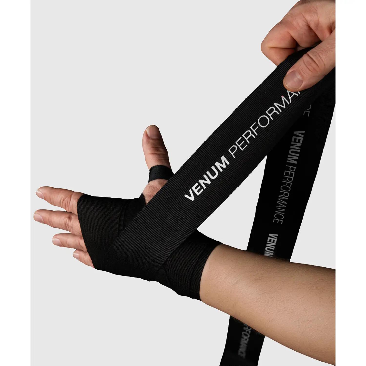 VENUM Hand Wraps, Kontact Evo, Amazonia Reborn, Semi Elastic, 2.5 m, black-grey