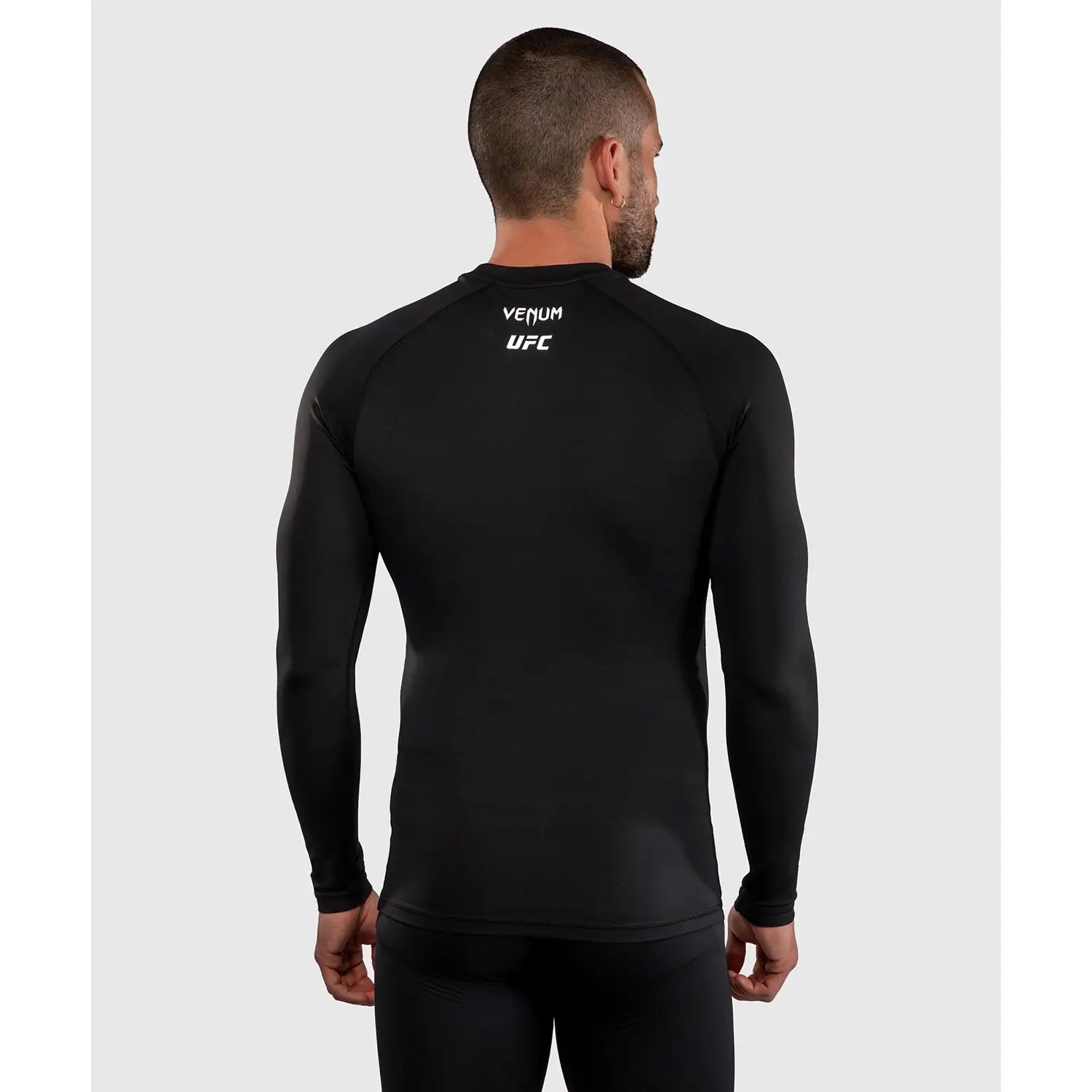 VENUM Rashguard, L/S, UFC Unity, black-white, XXL
