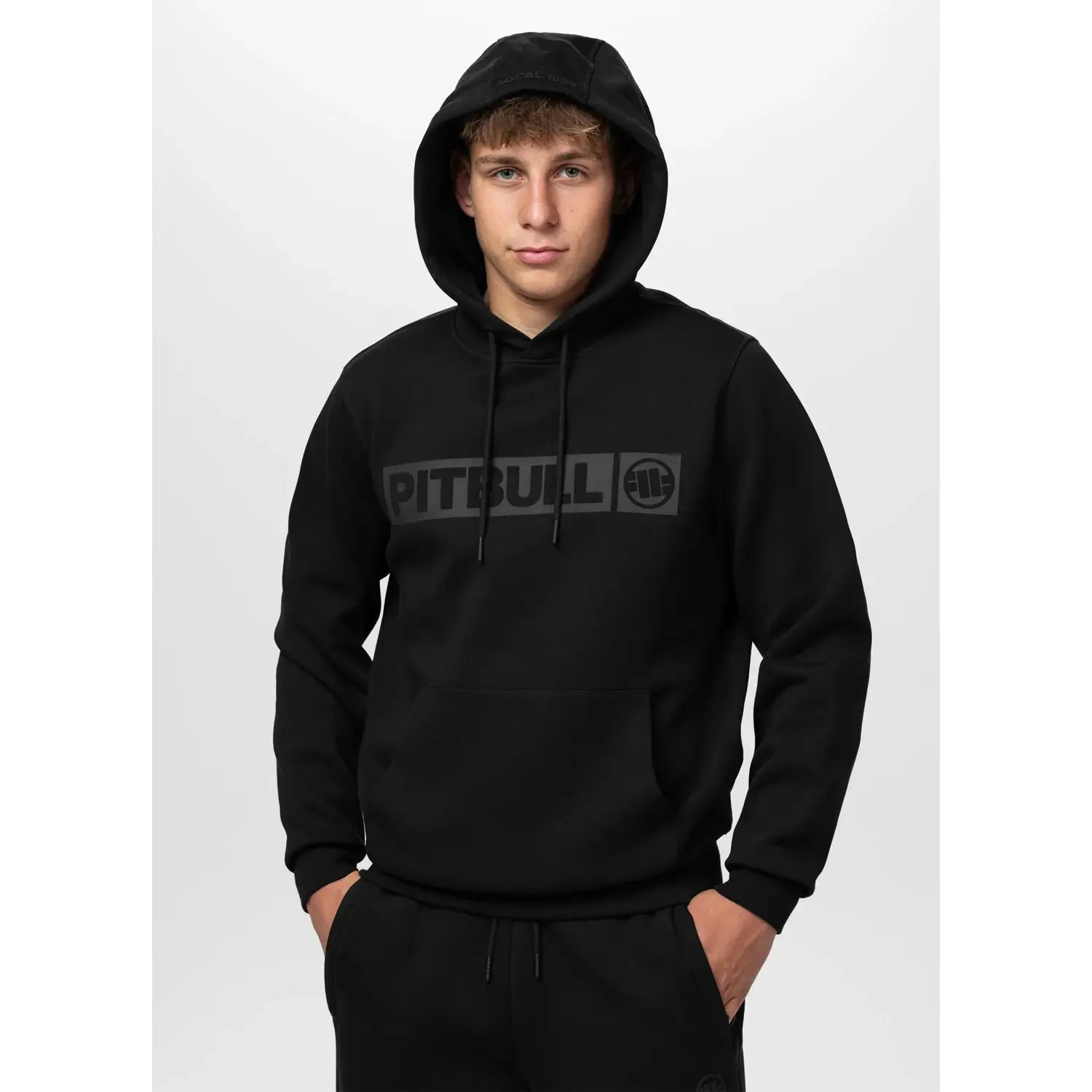 Pit Bull West Coast Hoody, Charger, black