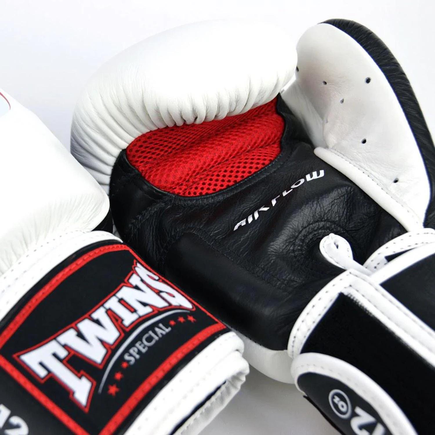 TWINS Special Boxing Gloves, BGVL-3 AIR, red-black-white