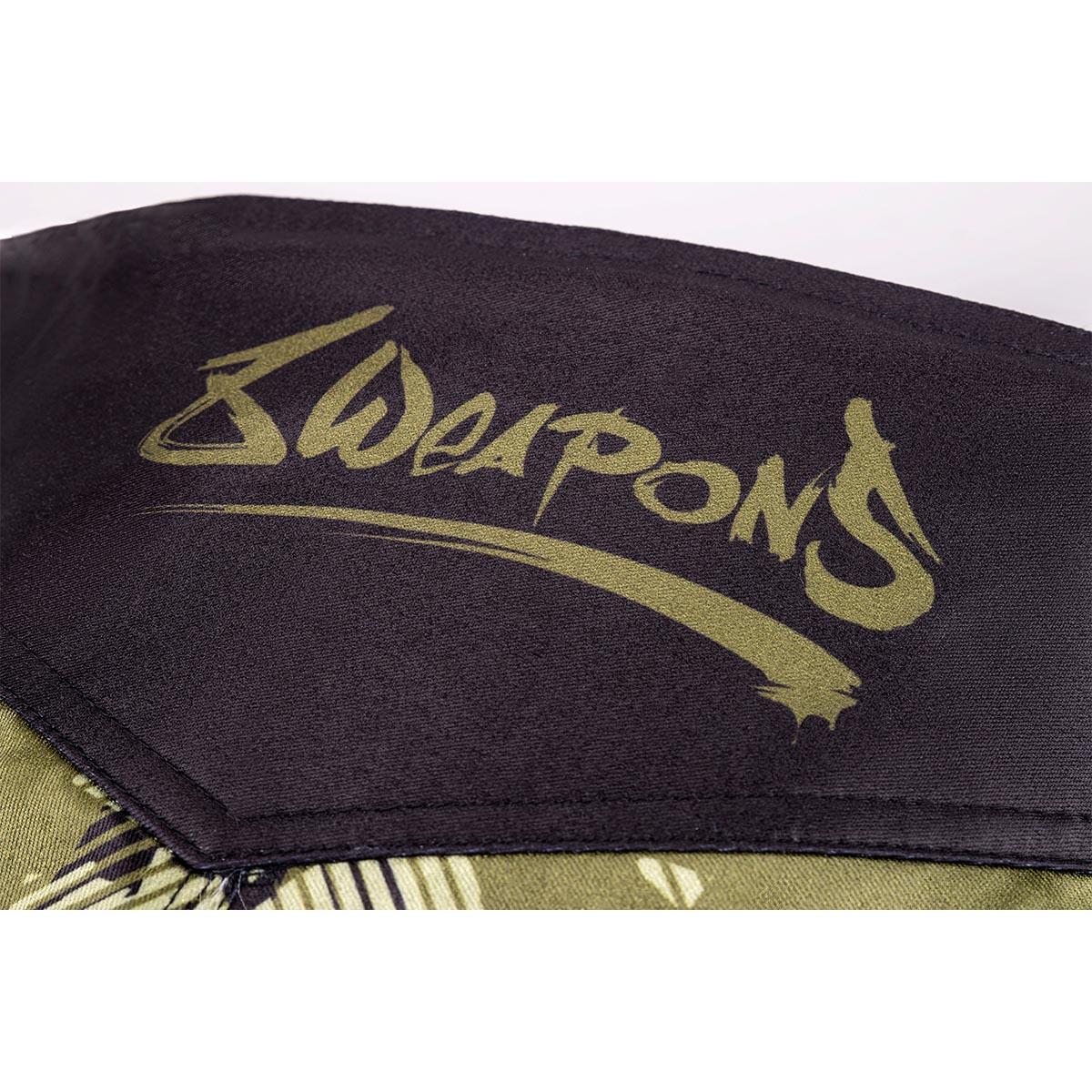 8 WEAPONS Fight Shorts, Hit 2.0, olive-black, XXL