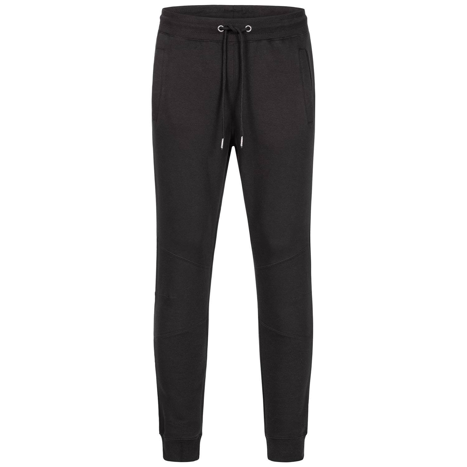 Lonsdale Jogging Pants, Wellingham, black-darkred, M
