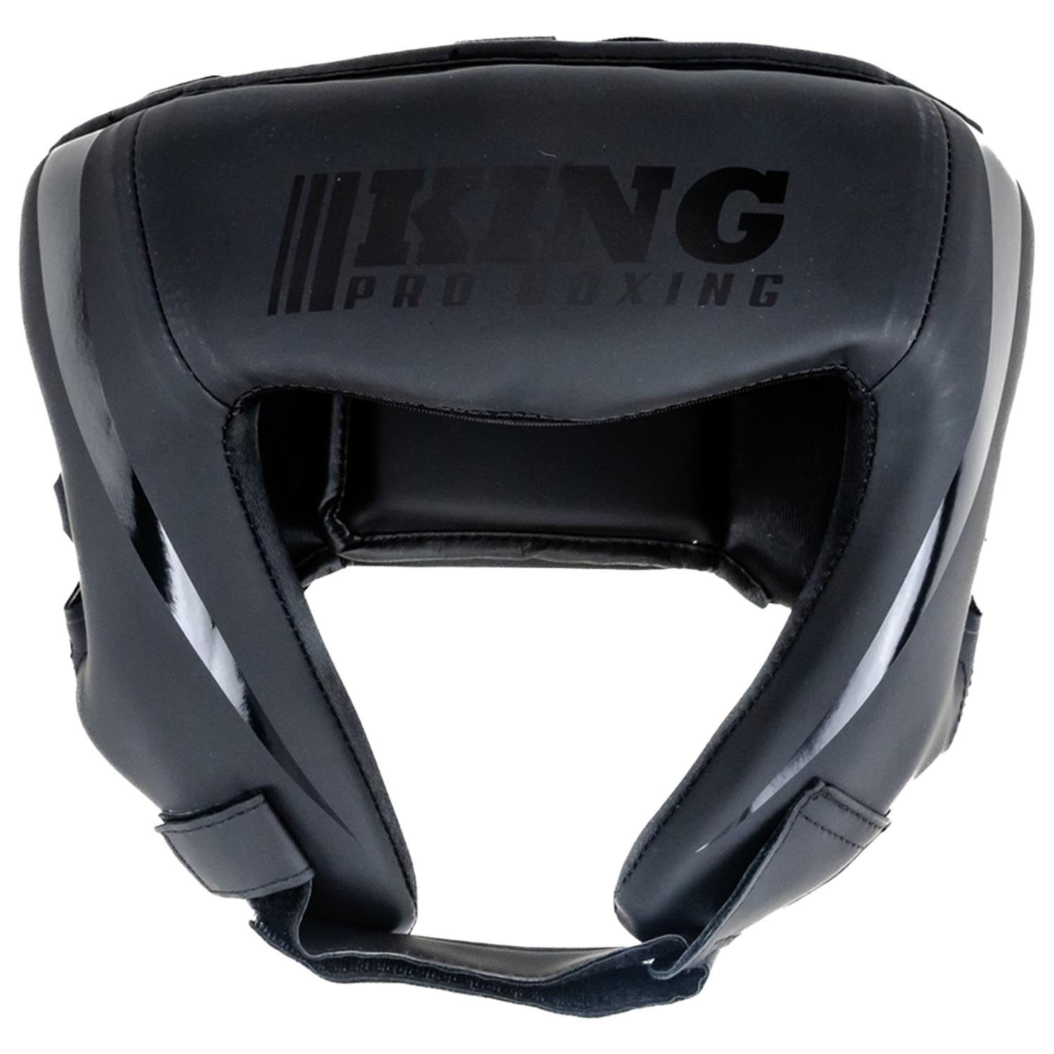 KING PRO BOXING Head Guard, Revo 1, black-black, S
