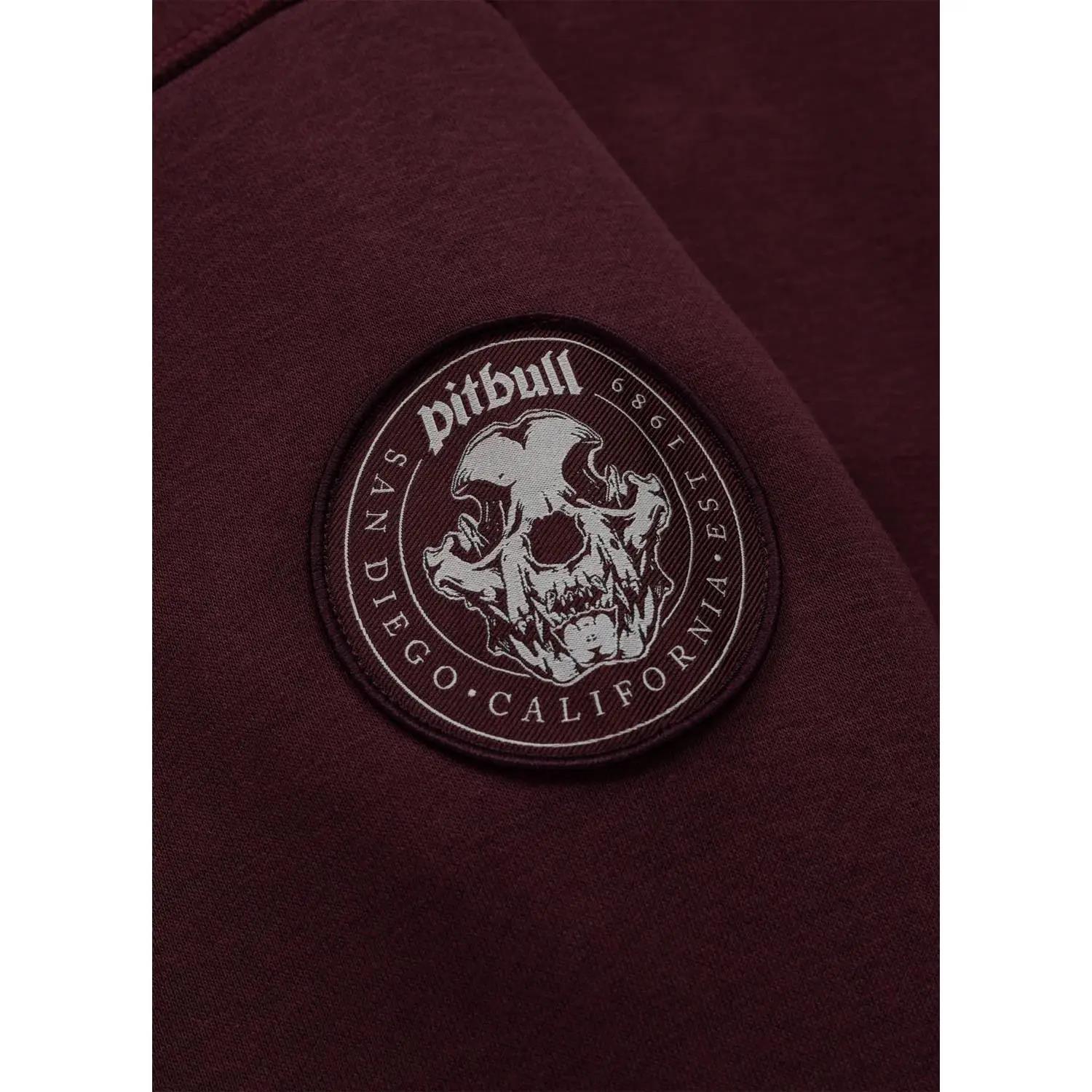 Pit Bull West Coast Hoody, Taylor, winered, XXL