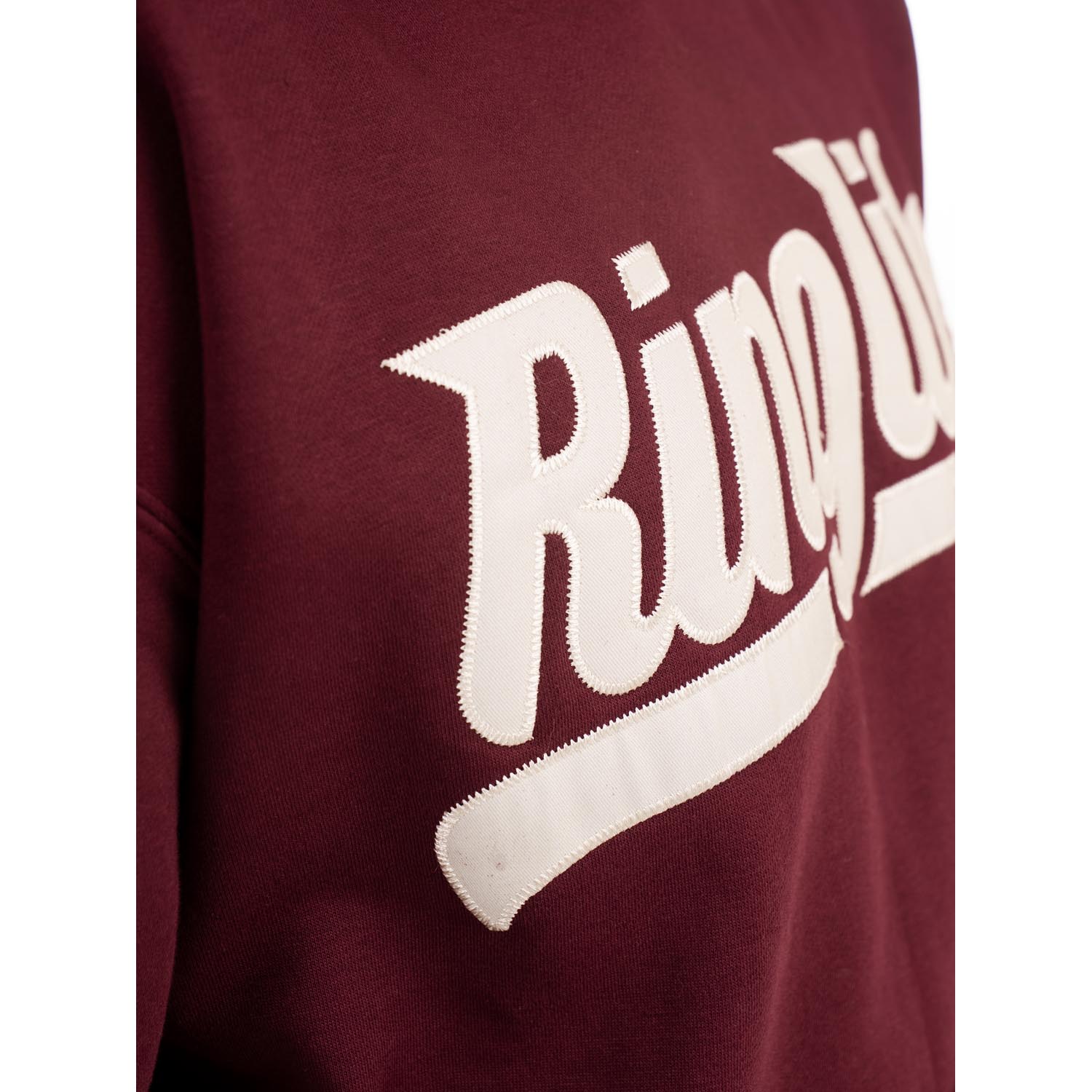 RINGLIFE Hoodie, College, dark red, XXL