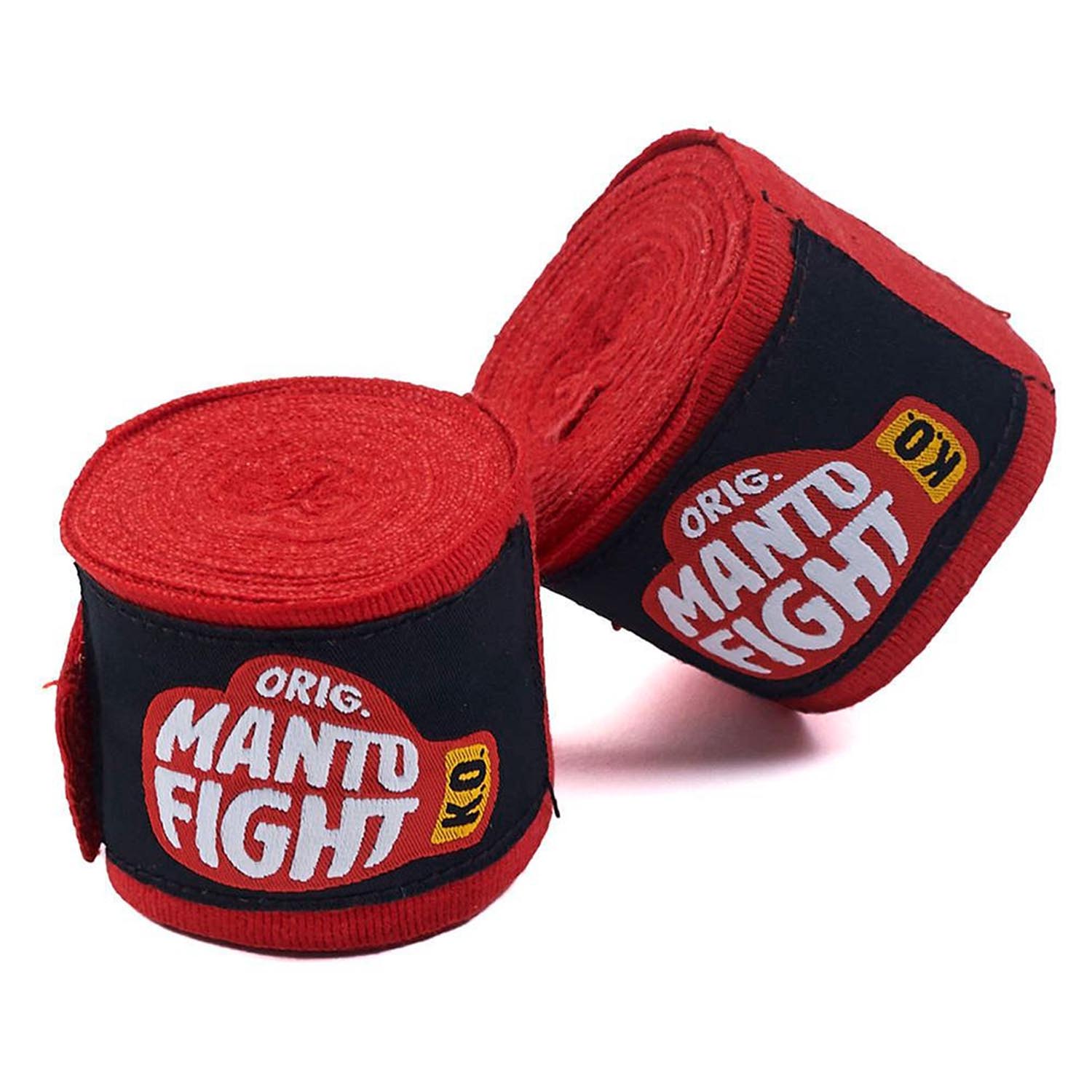 MANTO Handwraps, Glove, semi-elastic, 4m, red