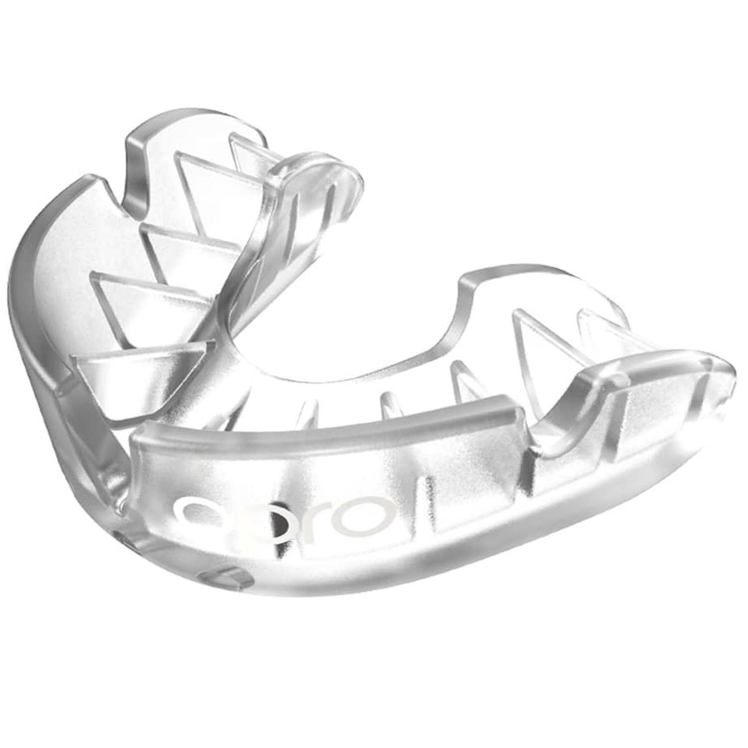 OPRO Mouthguard, Kids, Silver 2022, transparent