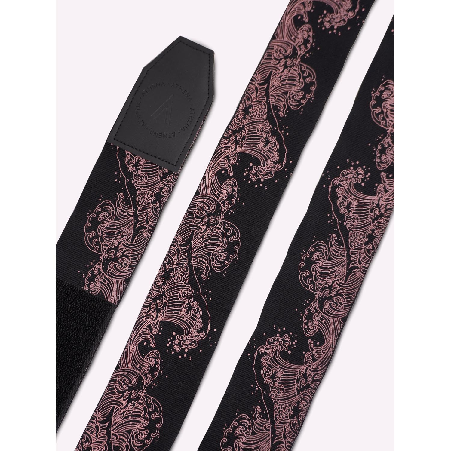 ATHENA Boxbandagen, Ryoko, Semi-Elastic, 4.5 m, black-pink