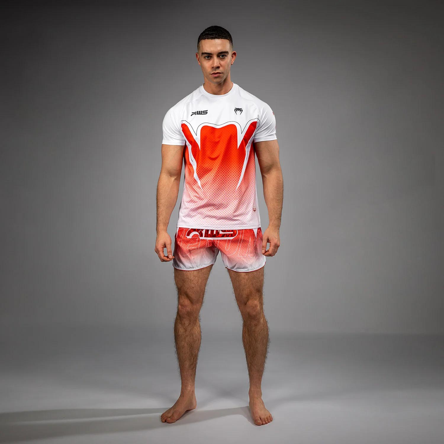 VENUM Dry Tech T-Shirt, RWS 2.0, white-red, XXL