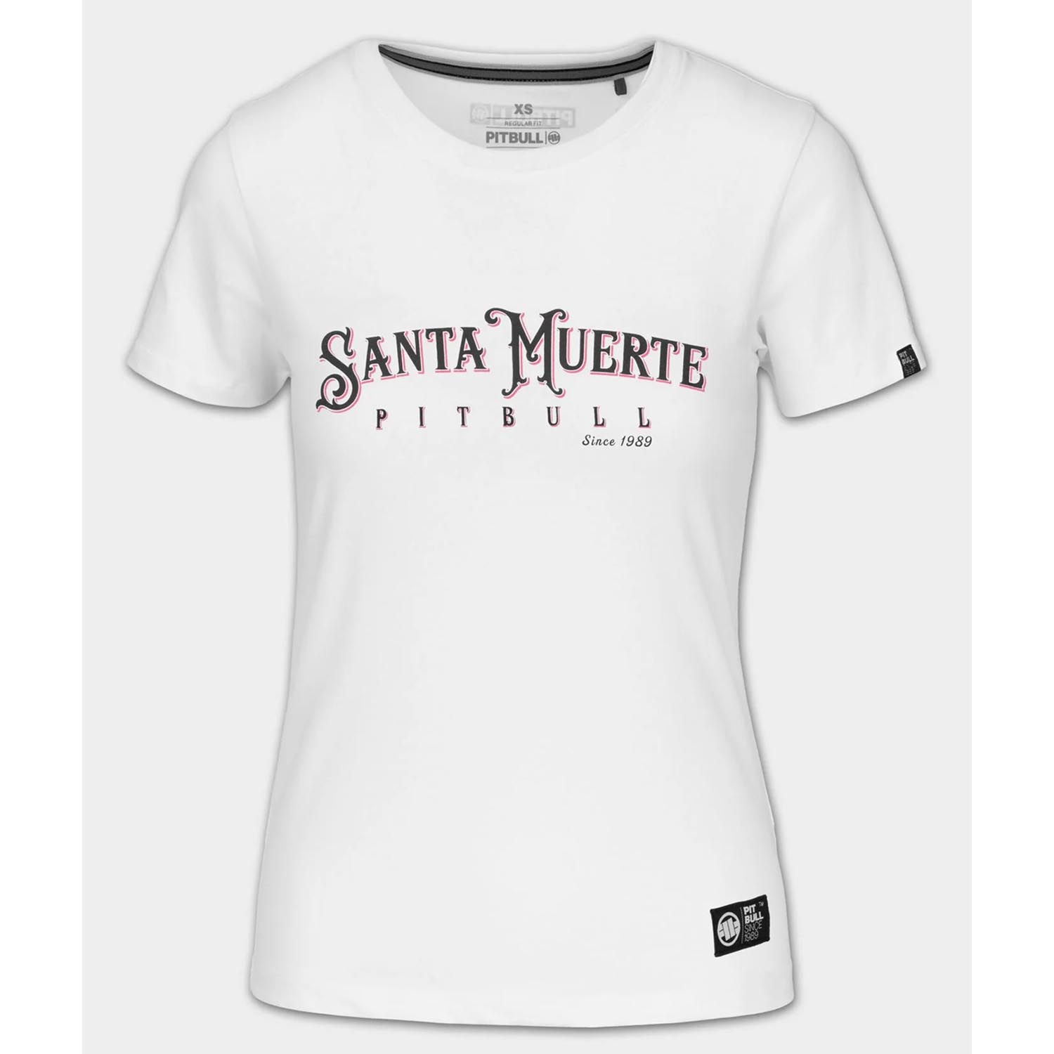 Pit Bull West Coast T-Shirt, Women, Santa Muerte, white, XL