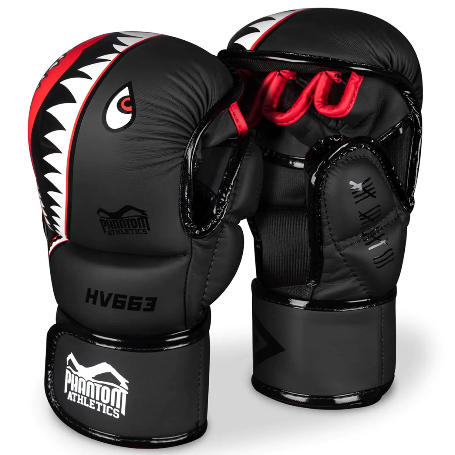 Phantom Athletics MMA Boxing Gloves, Fight Squad, Sparring, black, L/XL
