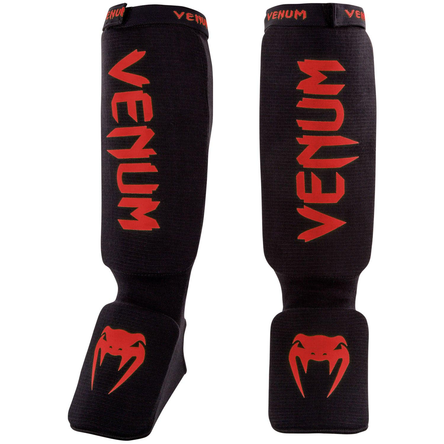 VENUM Shinguards, Instep Kontact, black-red