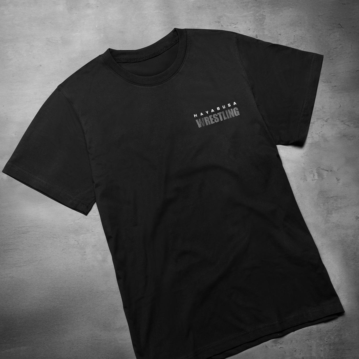 Hayabusa T-Shirt, Discipline Wrestling, black-white, XXL