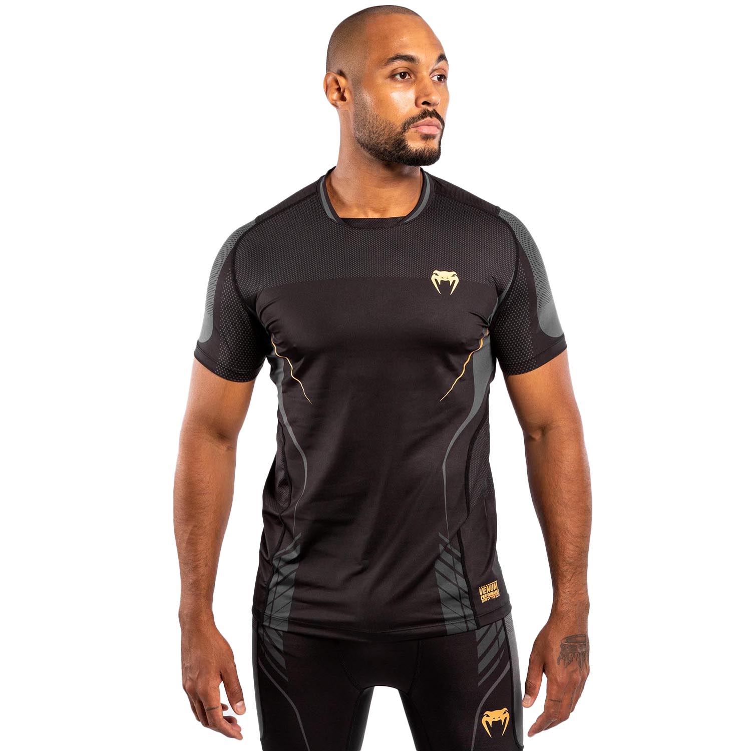 VENUM Dry Tech T-Shirt, Athletics, schwarz-gold