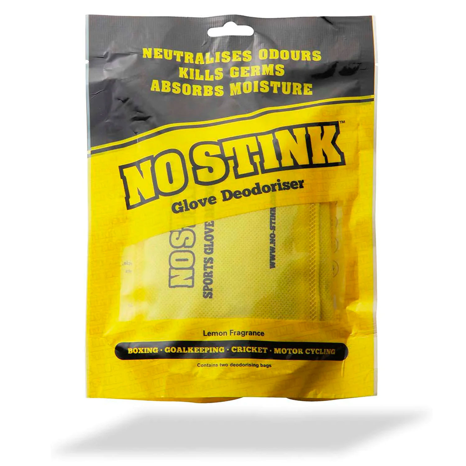 NO STINK Boxing Glove Deodoriser, yellow