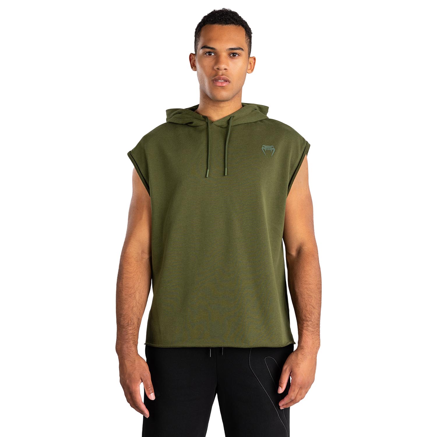 VENUM Sleeveless Hoody, Divide, khaki, S