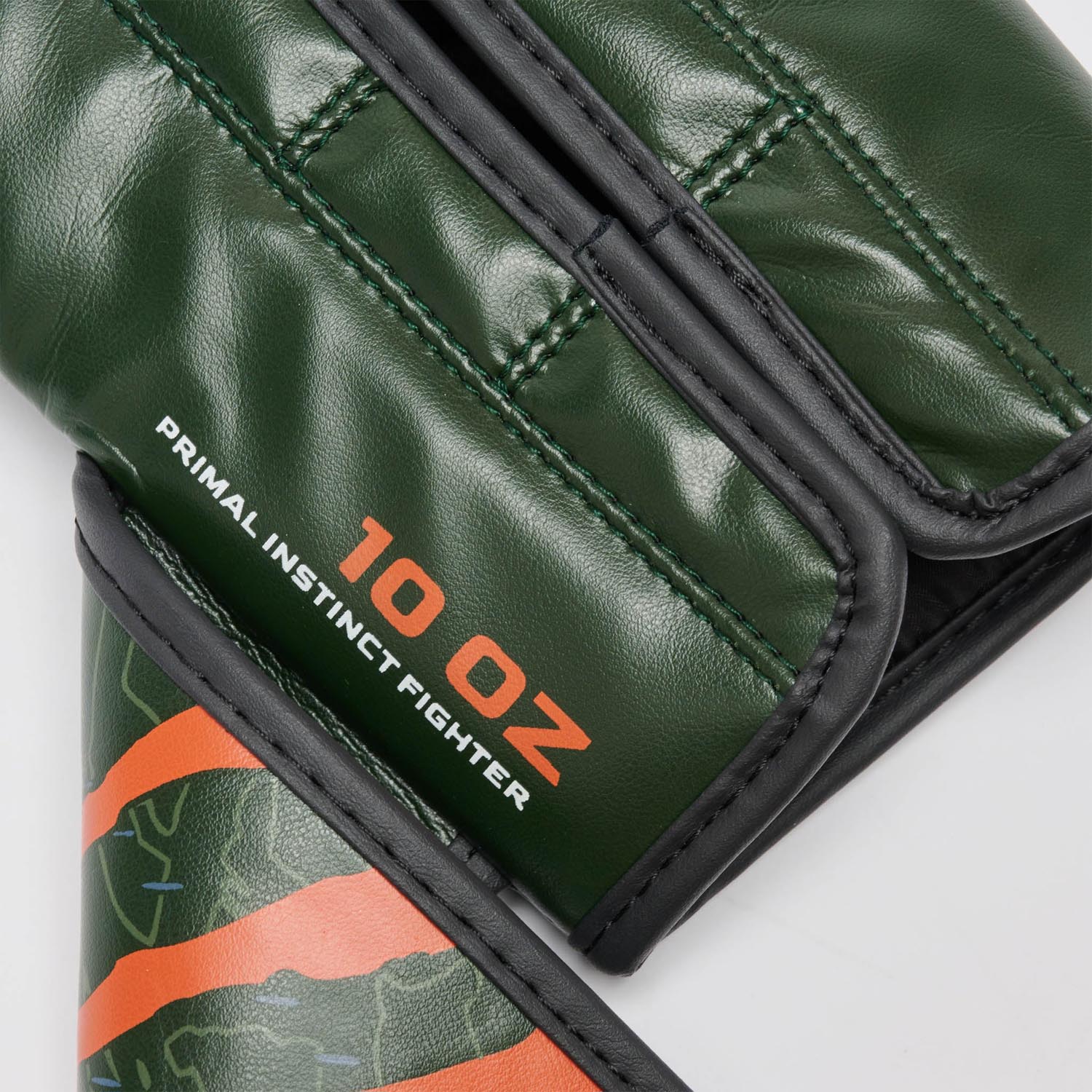 LEONE Boxing Gloves, Primal Instinct, GN004, green, 10 Oz