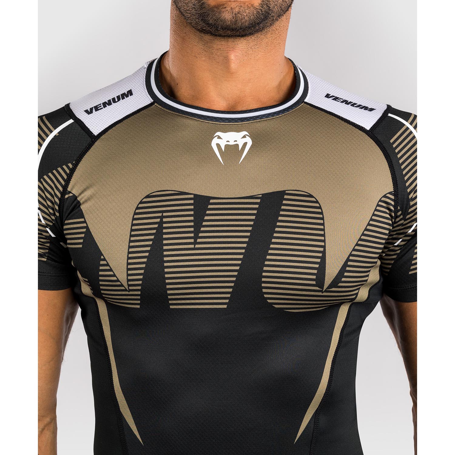 VENUM Rashguard, S/S, Adrenaline, black-sand, S