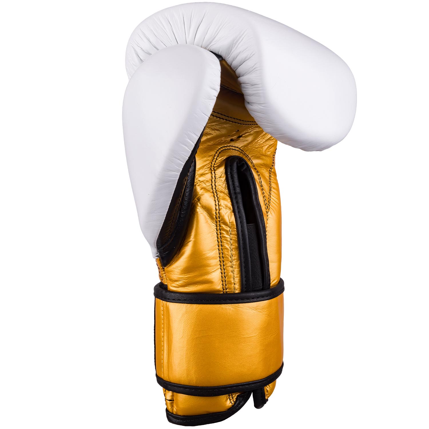 Cleto Reyes Boxing Gloves, Velcro Sparring, green-gold