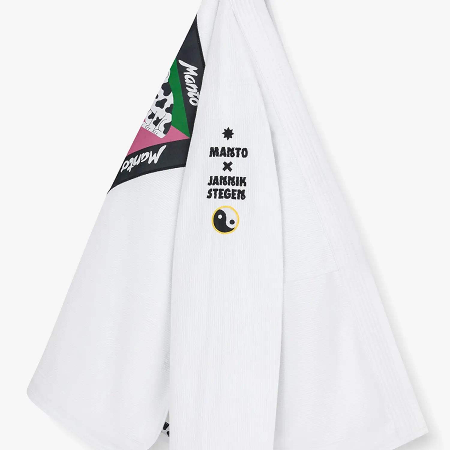 MANTO BJJ GI, Dogs, white, A4