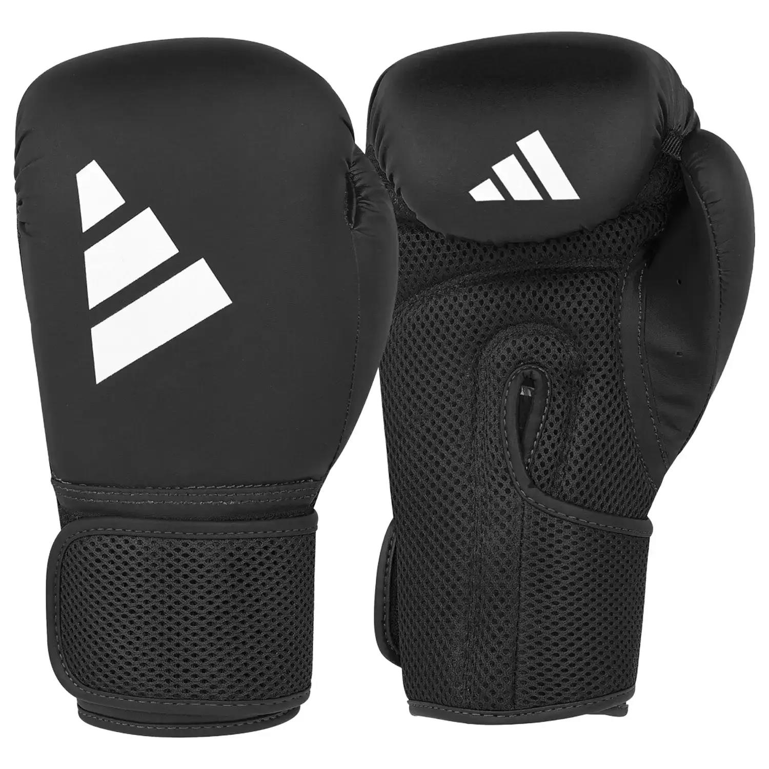adidas Boxing Gloves, Power 25, black-white, 10 Oz