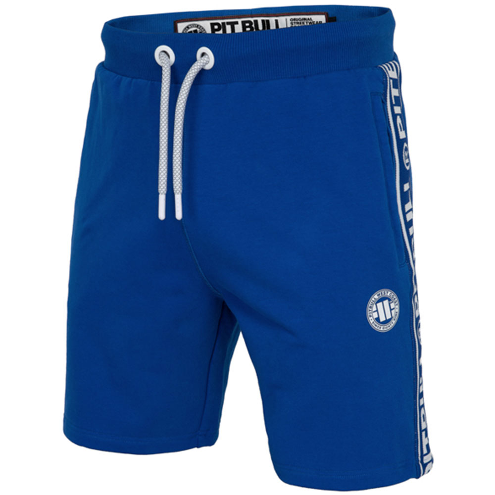 Pit Bull West Coast Trainingshorts, Small Logo F. Terry, blue, XXL