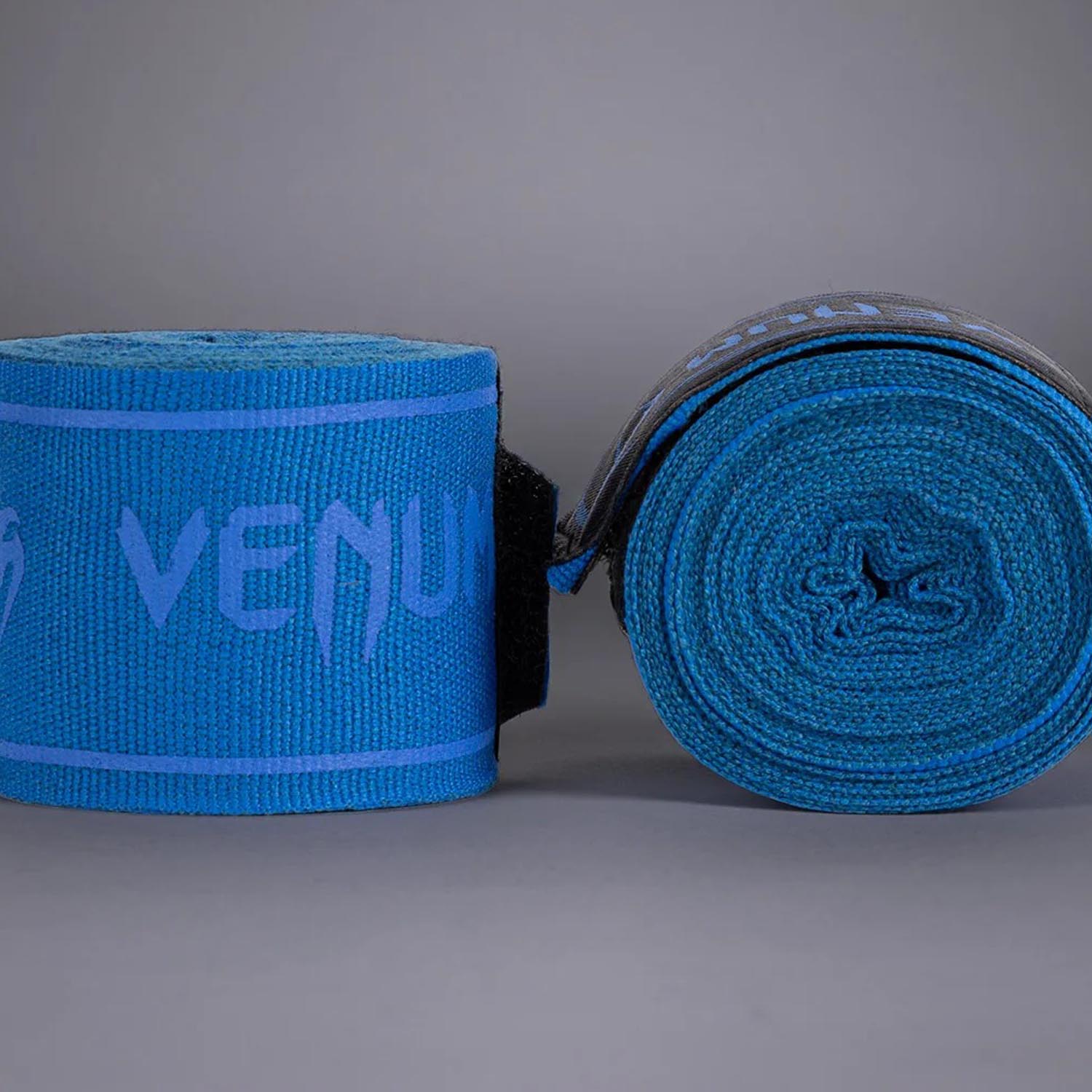 VENUM Handwraps, Classic Advanced, semi elastic, 4 m, blue