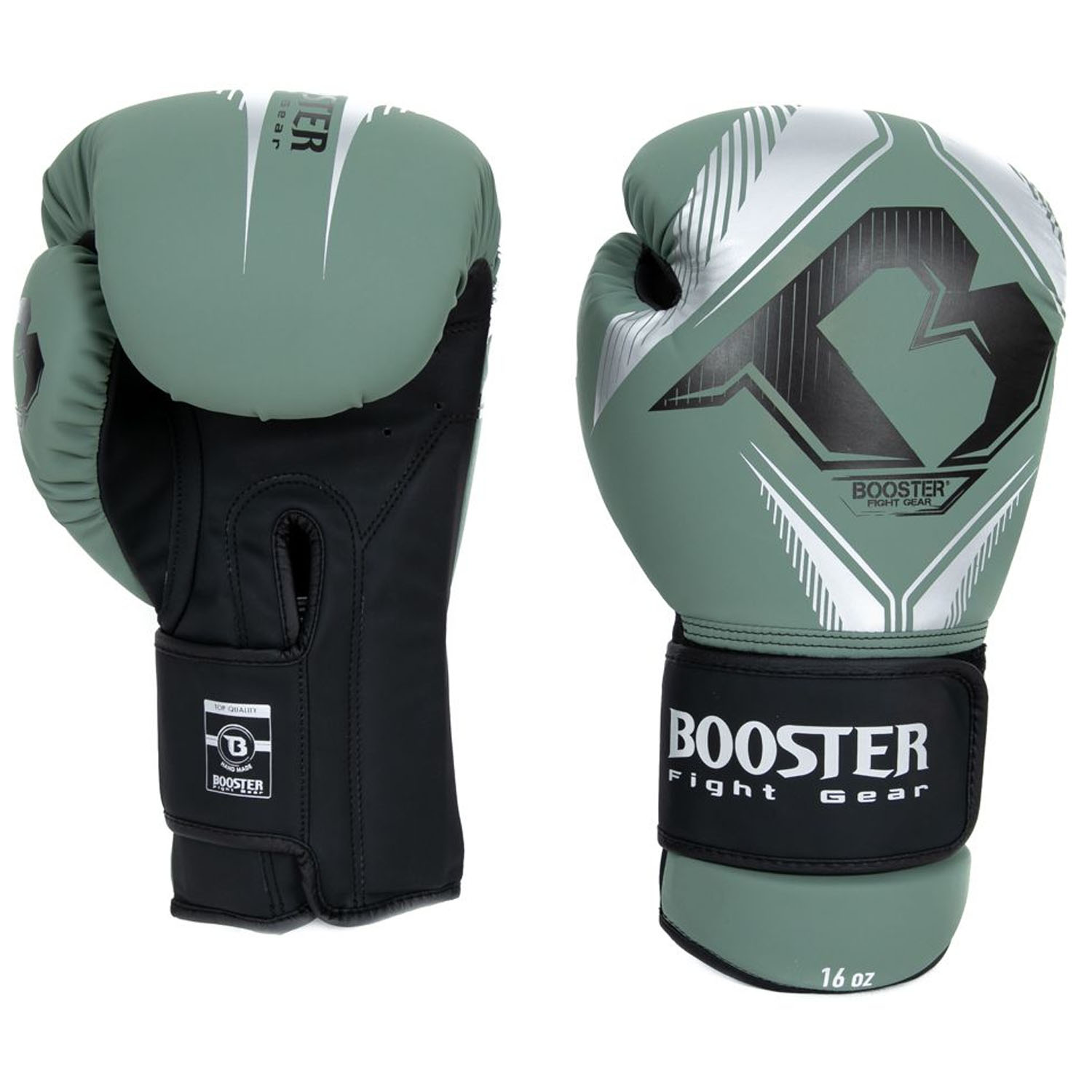 Booster Boxing Gloves, Bangkok Series 3, green, 12 Oz