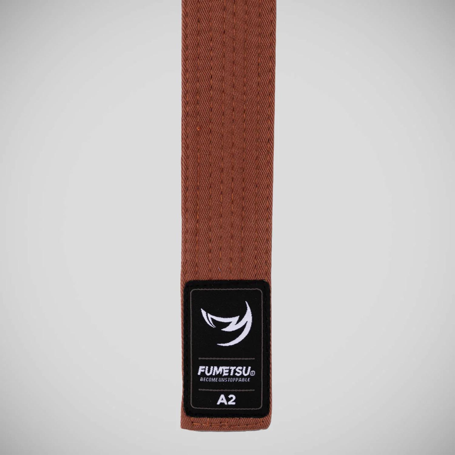 Fumetsu BJJ Belt, Icon, brown, A4