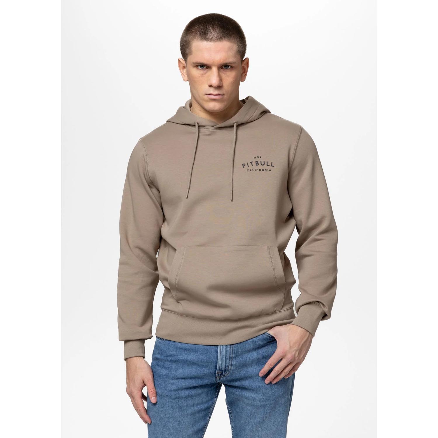 Pit Bull West Coast Hoody, Sampson, sand, XXXL