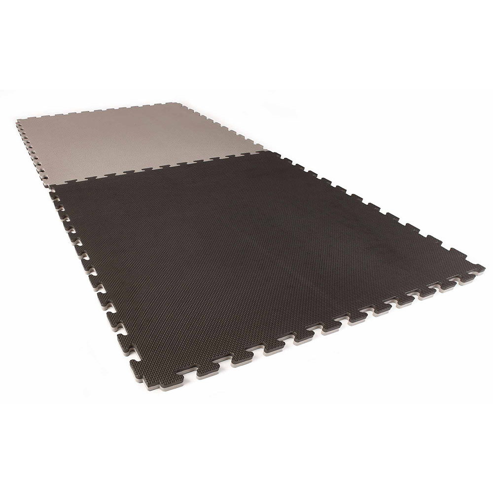 Ju-Sports Puzzle Mat, Econo Cross, black-grey, 2 cm
