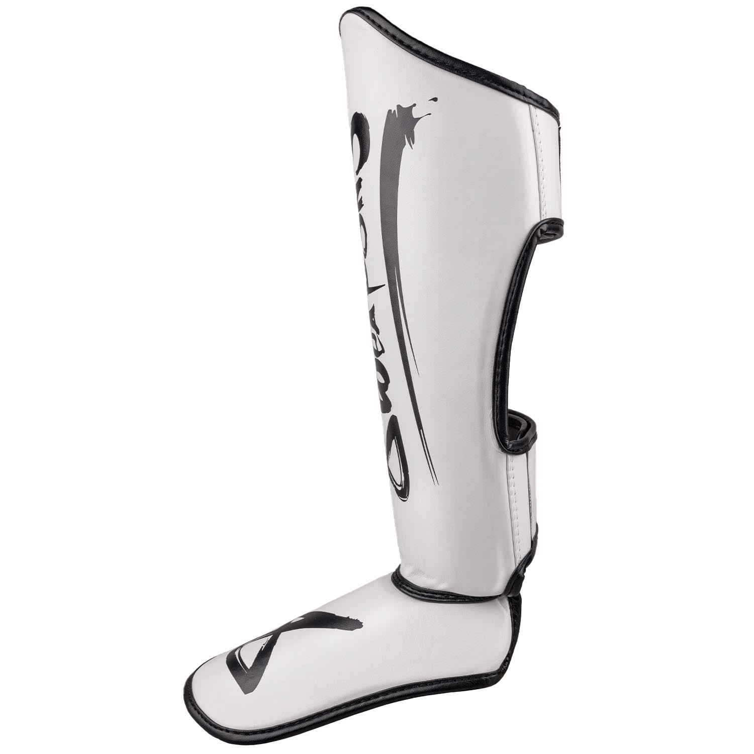 8 WEAPONS Shin Guards, Kids, Unlimited 2.0, white-black XXXL