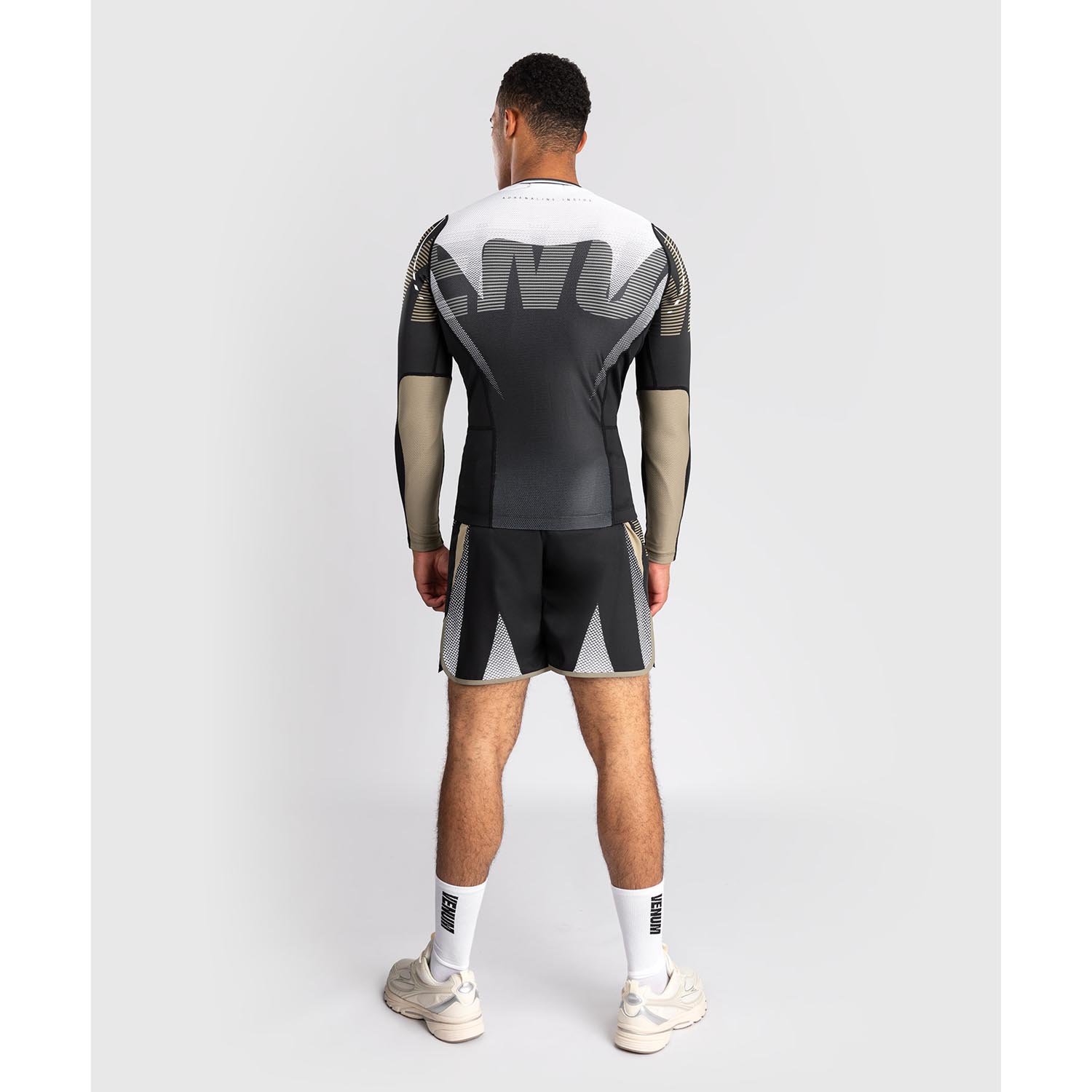 VENUM Rashguard, L/S, Adrenaline, black-sand, M