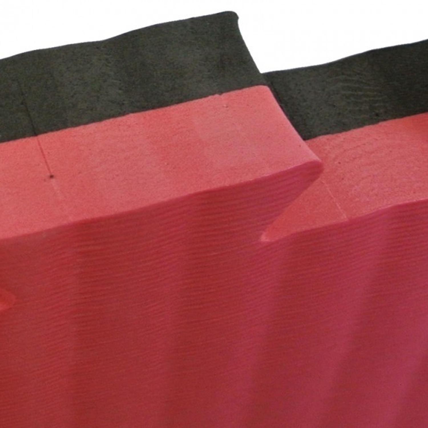 adidas Puzzlematte, schwarz-rot, 100x100x2.5 cm