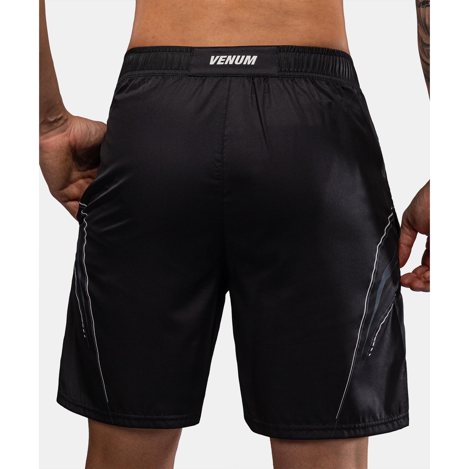 VENUM Training Shorts, Streamline, black-white, XXL