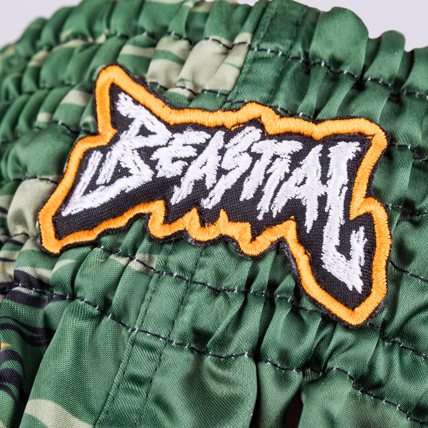 8 WEAPONS Muay Thai Shorts, Kids, Beastial Viper, khaki, 12-14 Y