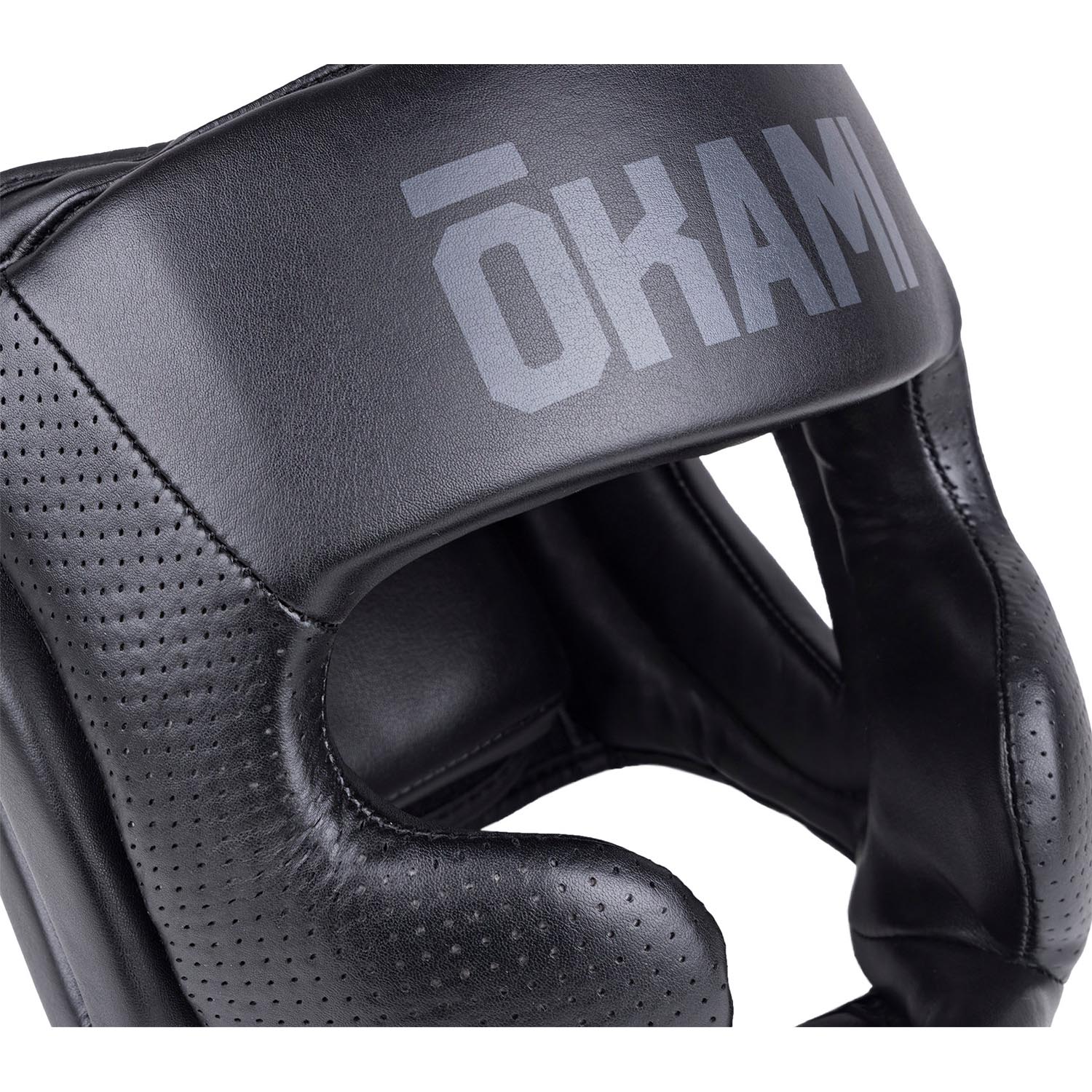 OKAMI Headguard, Kids, Air-Tec, black, XXS