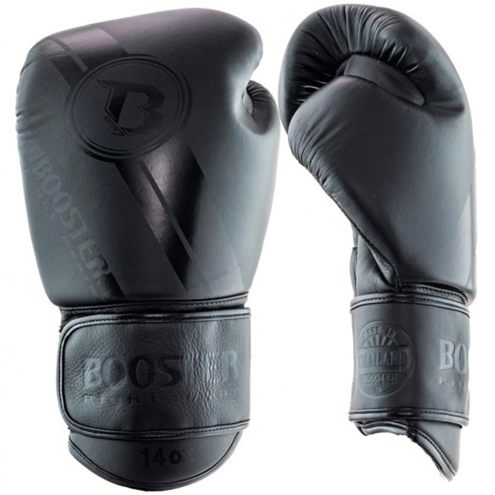 Booster Boxhandschuhe, Pro BGL V3, darkside, schwarz, 18 Oz