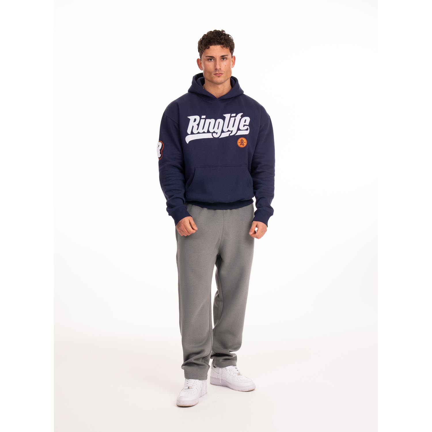 RINGLIFE Hoodie, College, blue, S