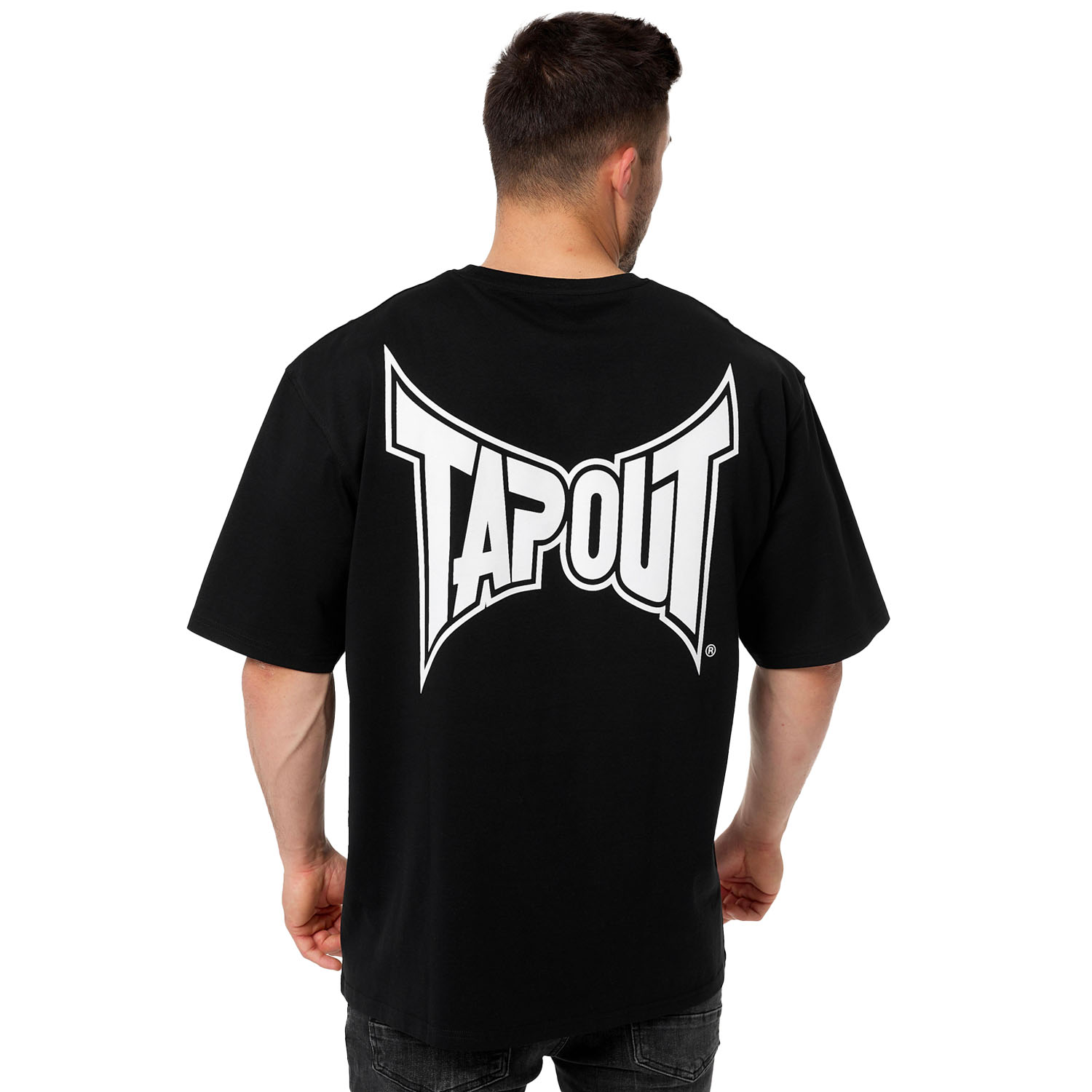 Tapout T-Shirt, Creekside, black-white
