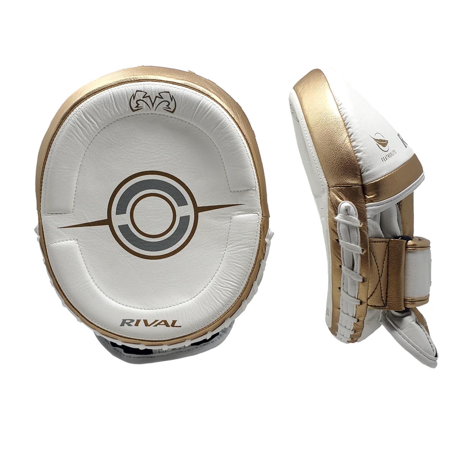Rival Focus Mitts, RPM100 Professional, white-gold