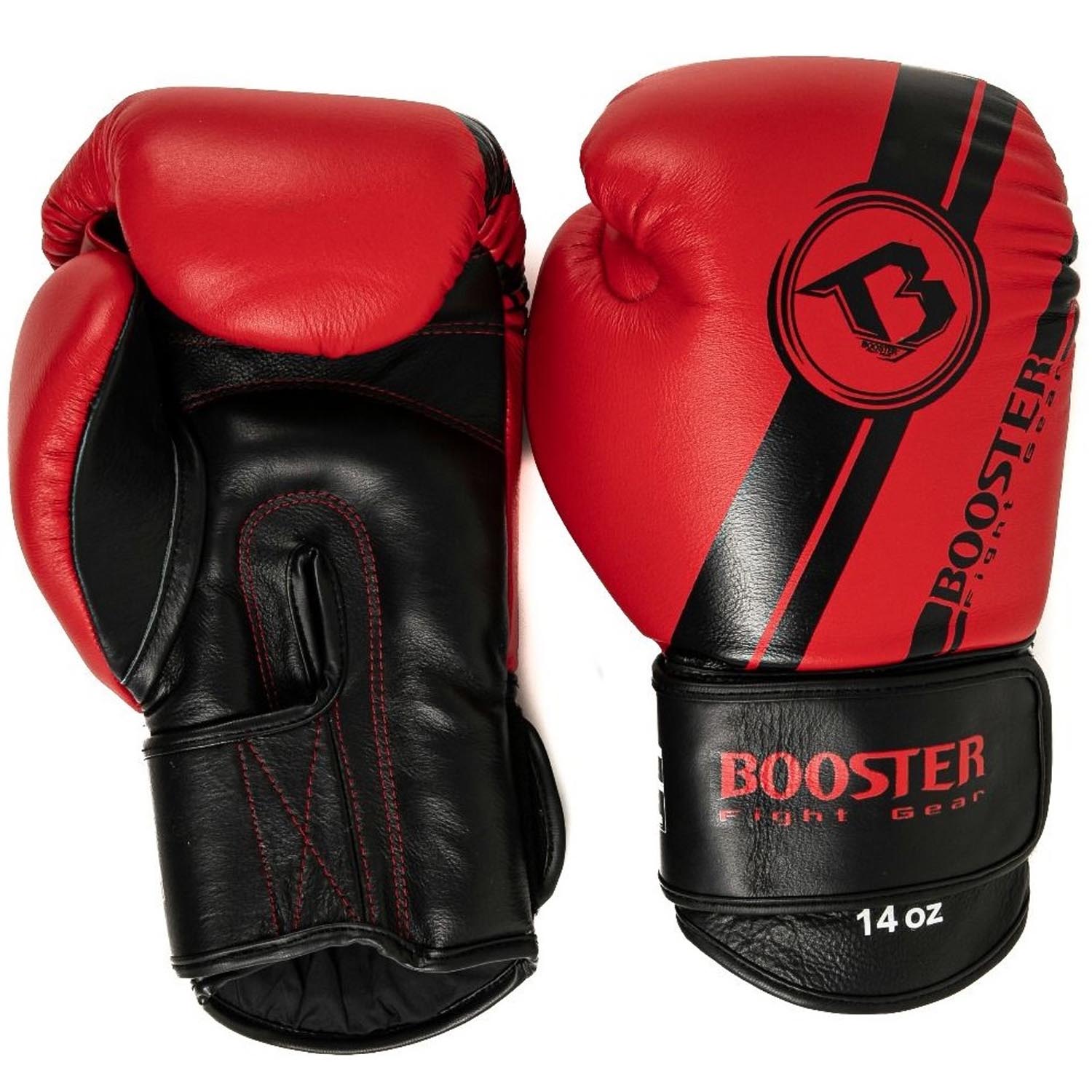 roterend Wardianzaak Arbeid Booster Boxing Gloves, BGL V3, red-black, 12 Oz | 12 Oz | 360309-2