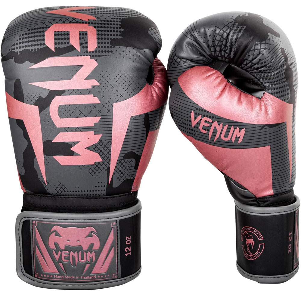 VENUM Boxhandschuhe, Elite, schwarz-pink