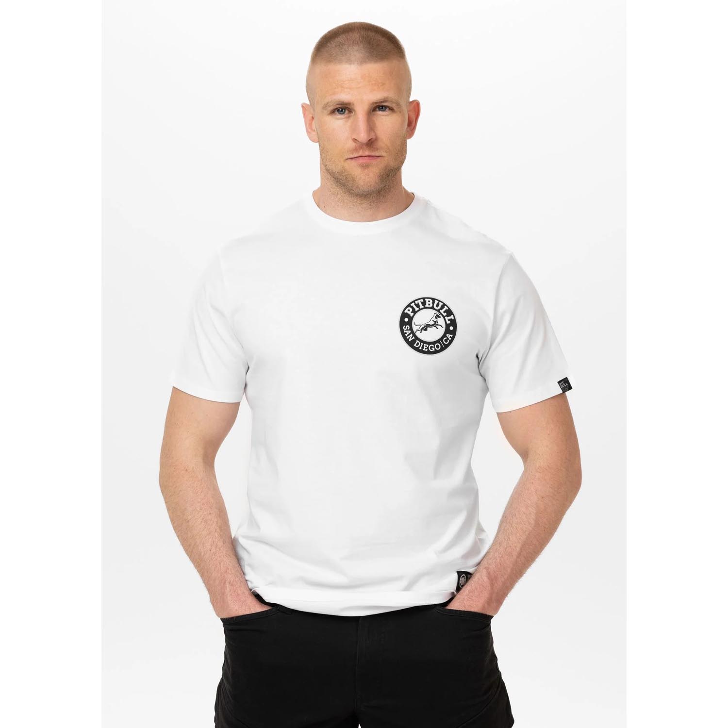 Pit Bull West Coast, T-Shirt, San Diego CA BLACK, white-black, XXXL