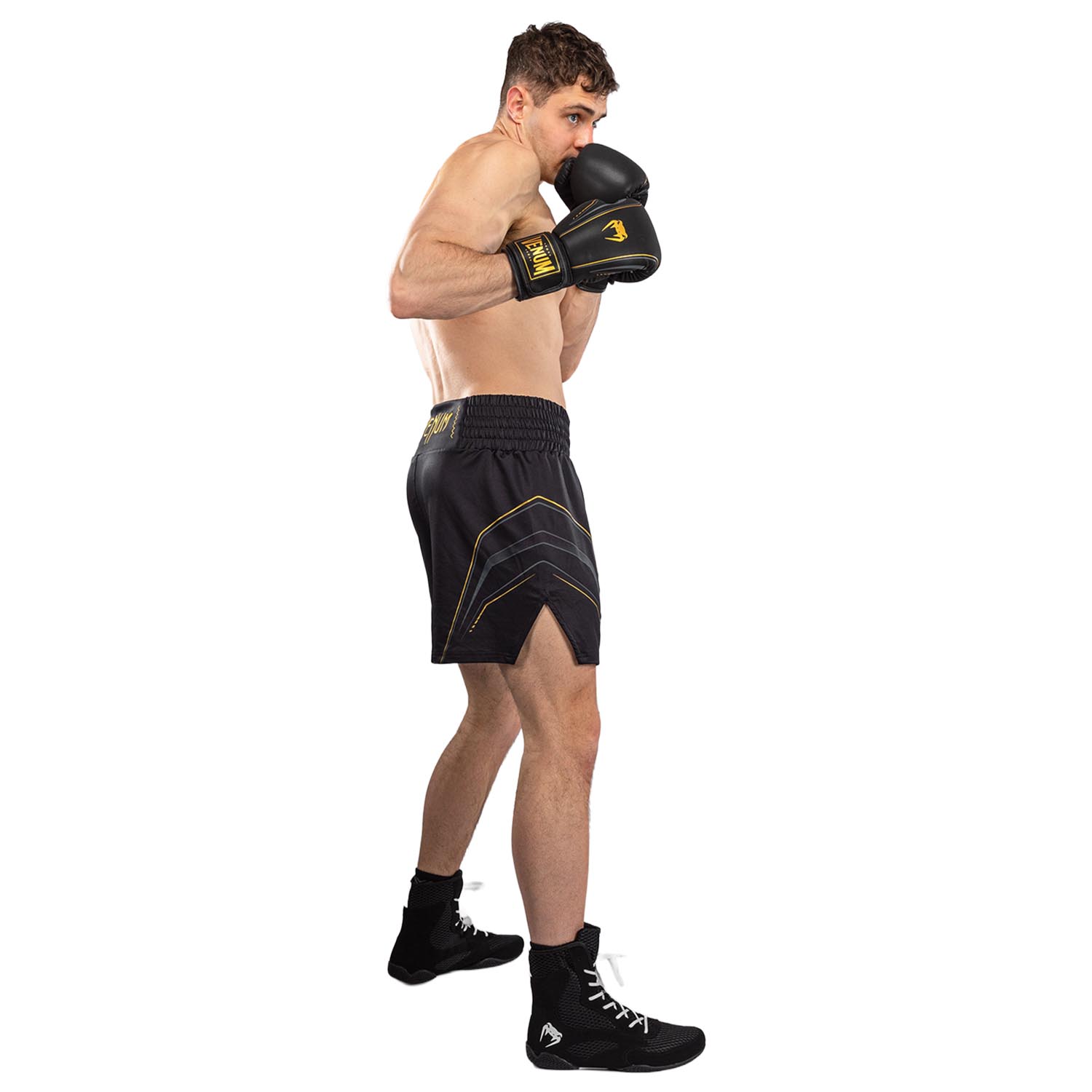 VENUM Boxing Pants, Streamline, black-gold, XXL
