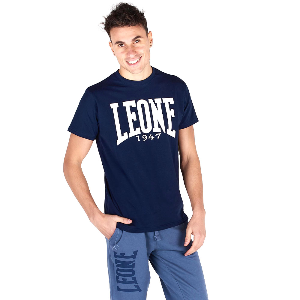 LEONE T-Shirt, Fog, navy, XXXL