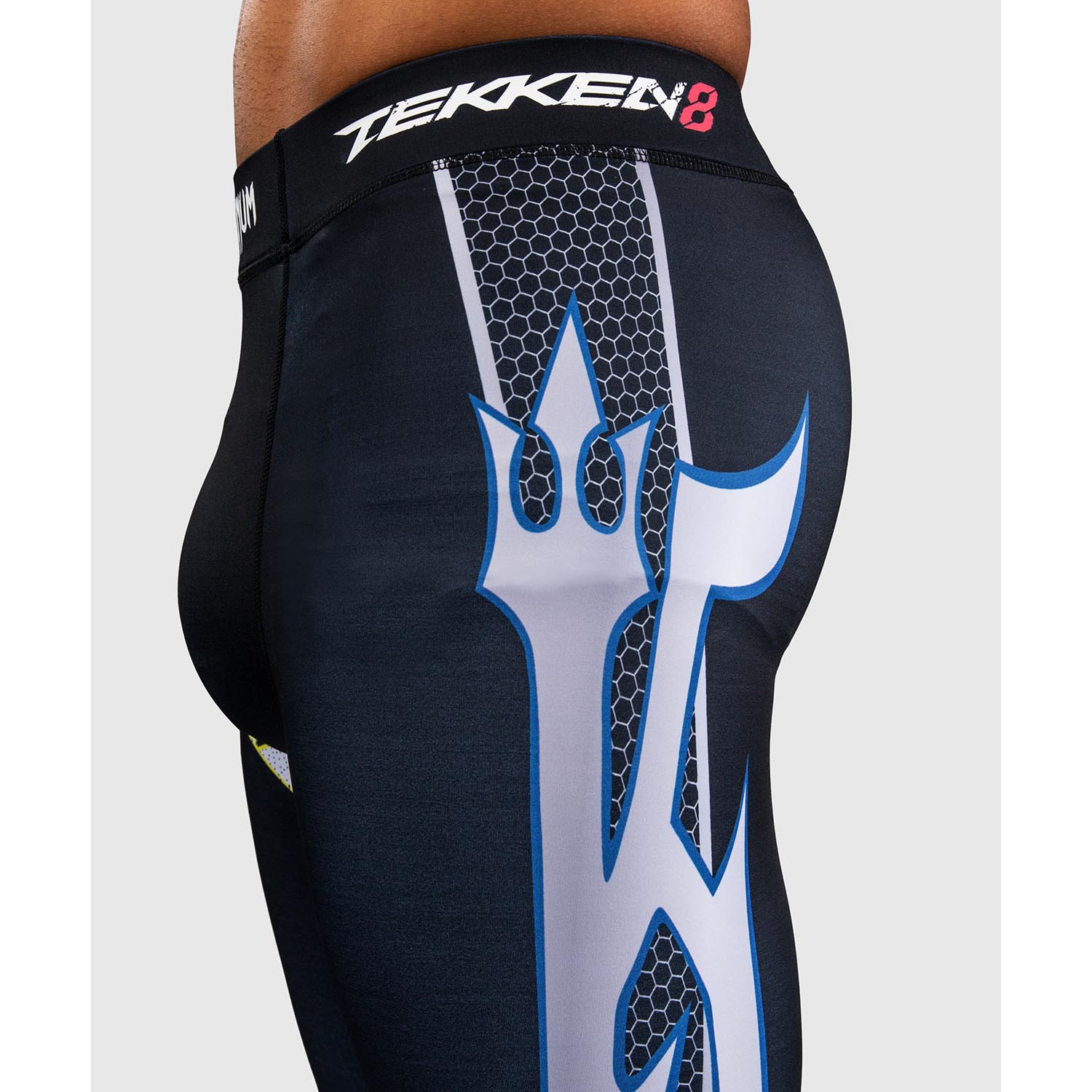 VENUM Compression Pants, Tekken 8, King, black-yellow, M