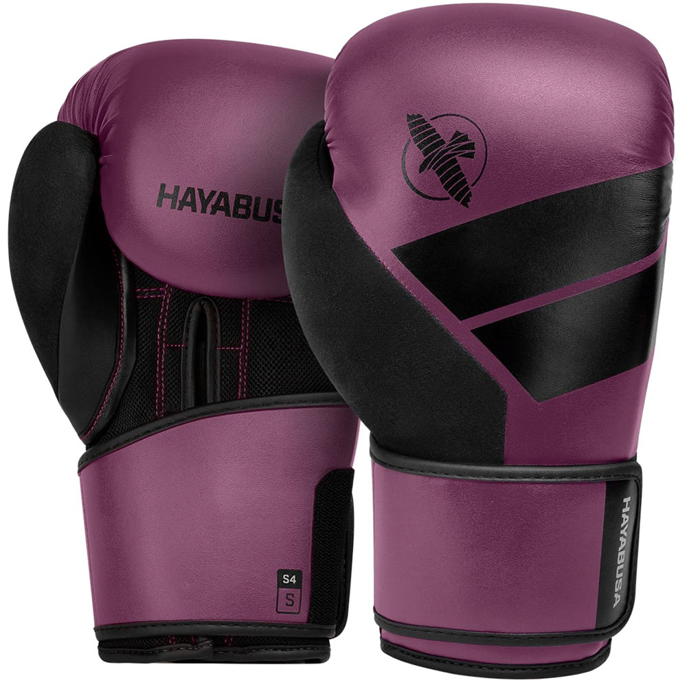 Hayabusa Boxhandschuhe, S4, weinrot, 12 Oz